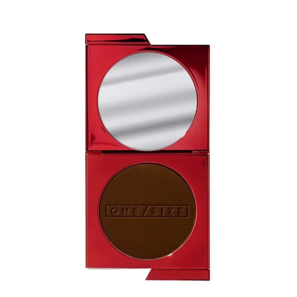 ONE/SIZE Turn Up The Base Powder Foundation Deep 6 NIB Soft Matte